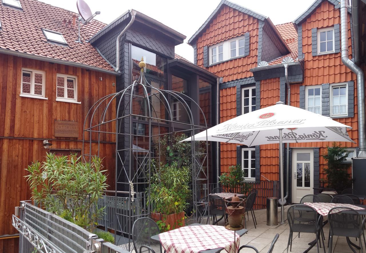 Fachwerk-Hotel Eisenbart Hannoversch Münden Buitenkant foto