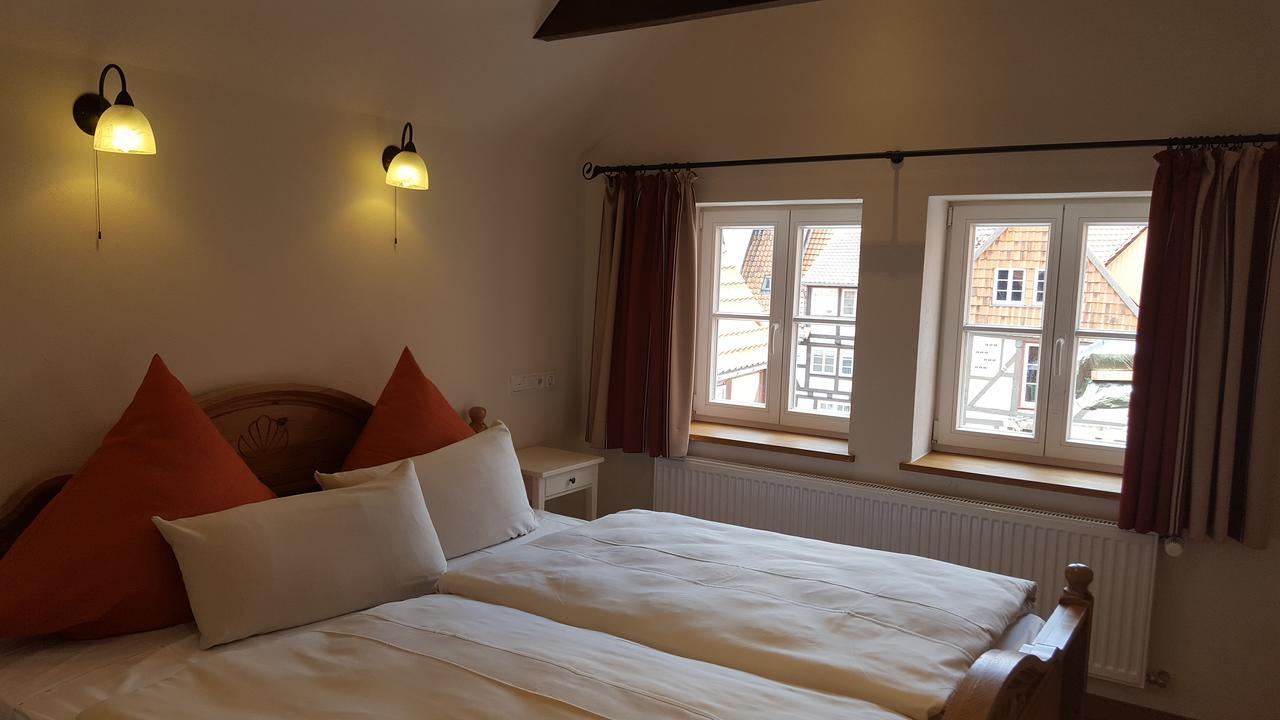 Fachwerk-Hotel Eisenbart Hannoversch Münden Buitenkant foto