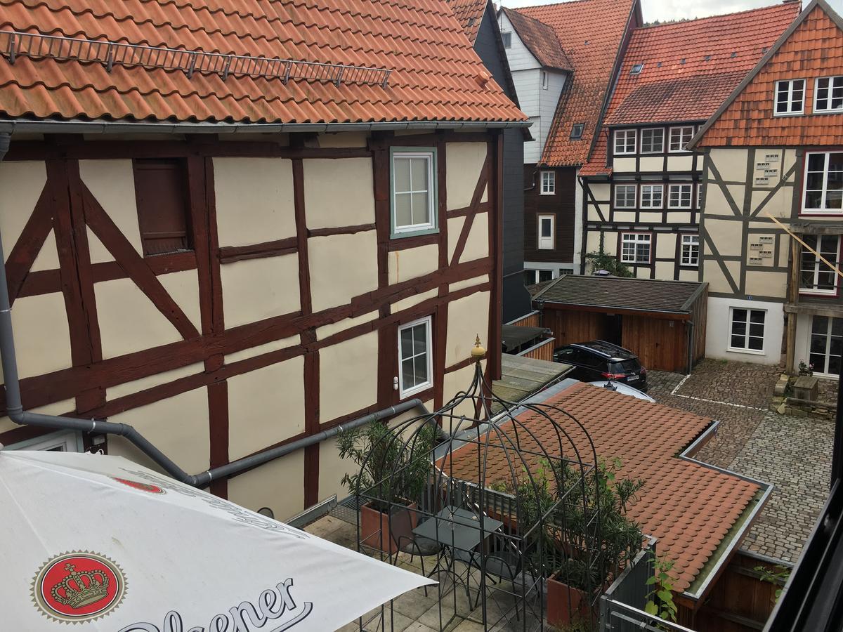 Fachwerk-Hotel Eisenbart Hannoversch Münden Buitenkant foto