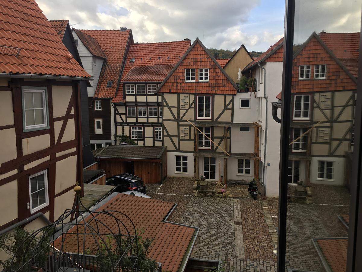 Fachwerk-Hotel Eisenbart Hannoversch Münden Buitenkant foto